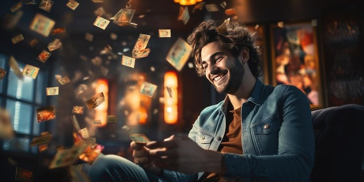 Antarmuka klik11 menampilkan slot Red Tiger dalam mode mobile dengan tombol taruhan dan spin yang jelas